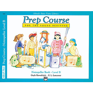 Alfred's Basic Piano Prep Course - Notespeller Book Level B