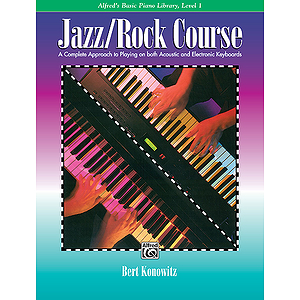 Alfred's Basic Jazz/Rock Course - Lesson Book Level 1