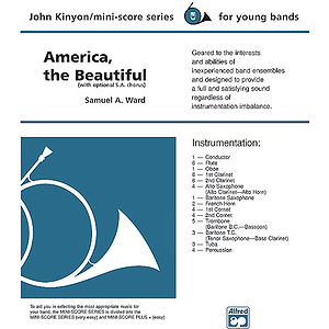 America, the Beautiful (With Optional Sa Chorus)