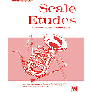 Scale Etudes Percussion Timpani, Bells