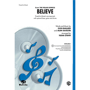 Believe (From the Polar Express) - Three-Part Mixed