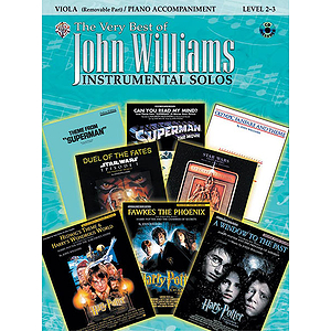 John Williams: the Very Best of John Williams - Viola - Book & CD