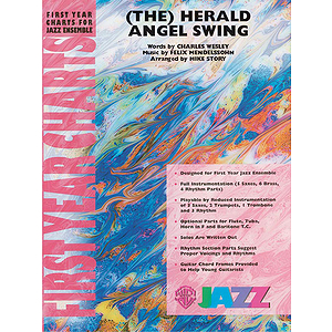 Herald Angel Swing, the - Grade 1 Jazz Ensemble W/CD