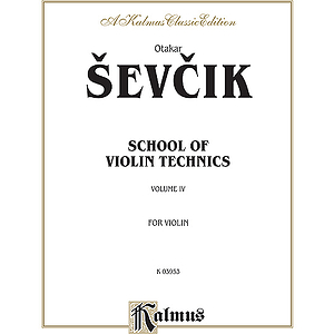 Sevcik School Violin Tech. IV