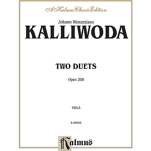 Kalliwoda 2 Duets, Op. 208