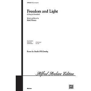 Freedom and Light (A Song for Hanukkah) - SATB