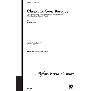 Christmas Goes Baroque - SATB
