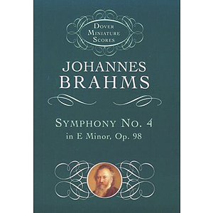 Symphony No. 4 in E Minor, Op. 98 in Miniature Score