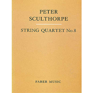 Peter Sculthorpe: String Quartet No. 8 - Score