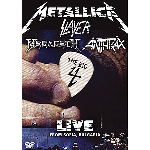 Metallica, Slayer, Megadeth, Anthrax: The Big 4 Live from Sofia, Bulgaria (DVD)