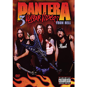 Pantera - 3 Vulgar Videos From Hell - DVD