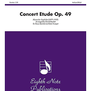Concert Etude, Op. 49