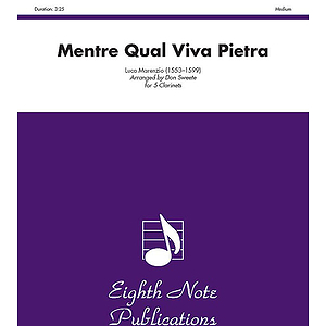 Mentre Qual Viva Pietra