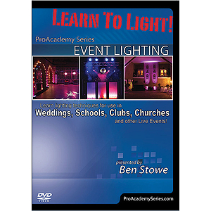 Learn to Light! Pro Academy Series: Event Lighting (DVD)