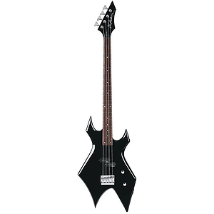 B.C. Rich Warlock Electric Bass Guitar - Black