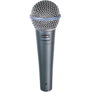 Shure Beta 58 Supercardioid Dynamic Vocal Microphone
