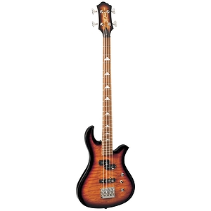 B.C. Rich Masterpiece Eagle 4 String Electric Bass, Tobacco Sunburst