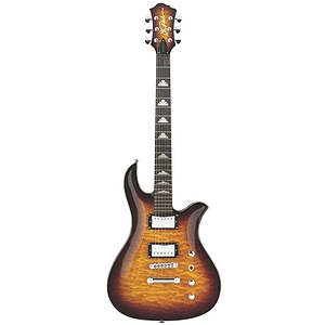 B.C. Rich Masterpiece Eagle Electric Guitar, Tobacco Burst