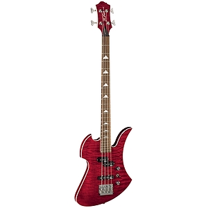 B.C. Rich Masterpiece Mockingbird 4 String Electric Bass, Dragons Blood
