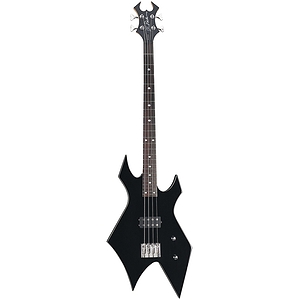 B.C. Rich Revenge Warlock Electric Bass Guitar, Onyx