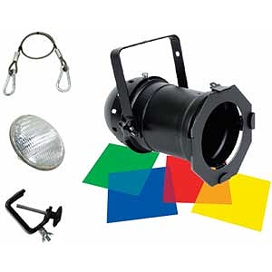 American DJ 64-BLACK-COMBO PAR-64B,LAMP,GEL,CLAMP