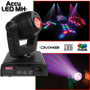 American DJ ACCU-LED-MH MOVING HEAD W/RGB LED TECHNOLO