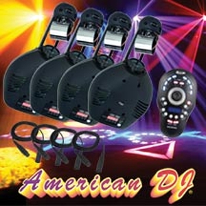 American DJ ACCU-ROLLER-SYS 4XACCU ROLLER 250,DMX-PARTNER