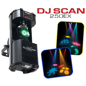 American DJ - DJ Scan 250 EX - 250-Watt Mobile DMX Scanner