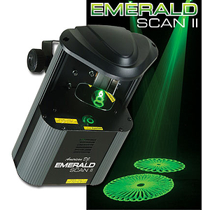 American DJ EMERALD SCAN II Green Laser