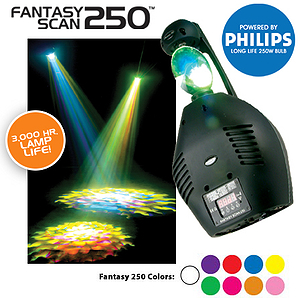 American DJ FANTASY-SCAN 250 8 Channel Intelligent DMX Fixture