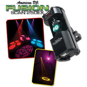 American DJ FUSION SCAN 250EX DMX Scanner