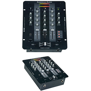 American Audio Q-D6 3 Channel Pro DJ Mixer