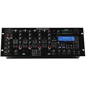 American Audio Q-SD 4-Channel Pro DJ Mixer WIth SD Card Slot