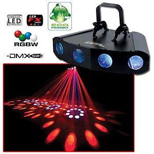 American DJ QUAD GEM DMX 4-Way LED Moonflower Effect