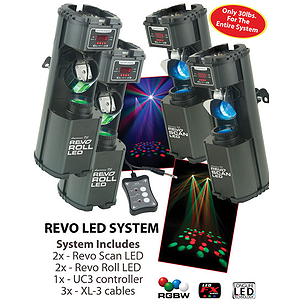 American DJ REVO LED SYSTEM - LED Moonflower Effect System