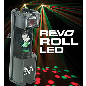 American DJ REVO ROLL LED - 4 Channel Barrel Mirrored DMX Scanner