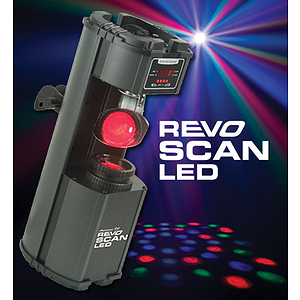 American DJ REVO SCAN LED Flat Mirrored DMX LED Scanner