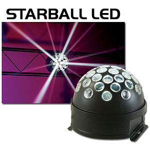 American DJ STARBALL LED - 3W White LED Dome Effect