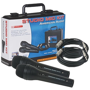 American Audio STUDIO MIC KIT - Microphone/Cable Combo