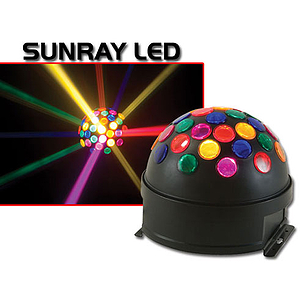 American DJ SUNRAY LED Multi Color Dome Effect