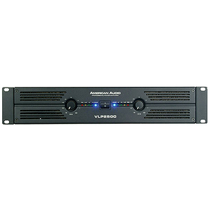 American Audio VLP-2500 High Powered Pro DJ Power Amp (2200W Max)