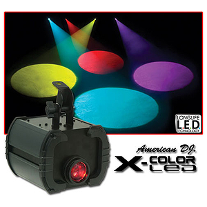 American DJ XCOLOR LED DMX Color Changing Spotlight