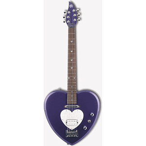 Daisy Rock Heartbreaker Series Artist Guitar - Princess Purple - Left-Handed