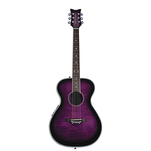 Daisy Rock Pixie Series Acoustic-Electric Guitar - Plum Purple Burst