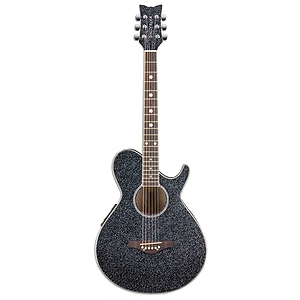 Daisy Rock Wildwood Acoustic-Electric Guitar - Rainbow Sparkle