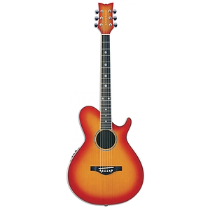 Daisy Rock Wildwood Artist Deluxe Acoustic-Electric Guitar - Sunset Burst