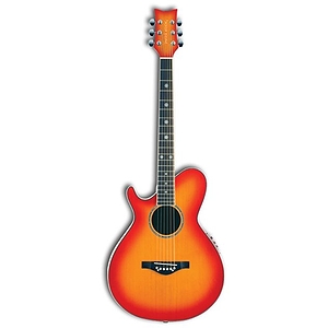 Daisy Rock Wildwood Artist Deluxe Left Handed Acoustic-Electric Guitar - Sunset Burst
