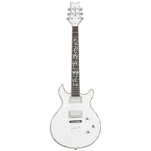 Daisy Rock Stardust Elite Isis Electric Guitar - White Ice