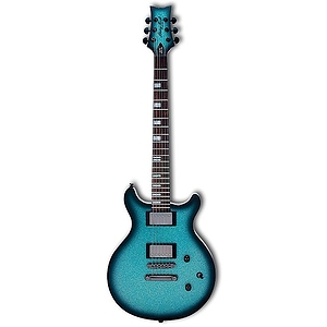 Daisy Rock Stardust Elite Special Guitar - Blue Mermaid