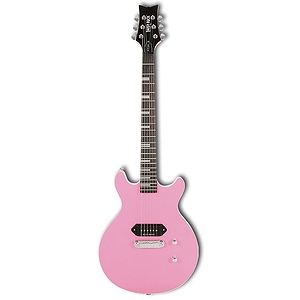 Daisy Rock Stardust Elite Rebel Guitar - Sheena Pink